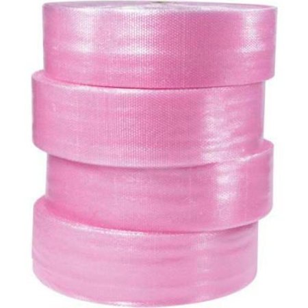 BOX PACKAGING Global Industrial„¢ Non Perf. Anti Static Bubble Roll, 12"W x 750'L x 3/16" Thick, Pink, 4/Pack BW316S12AS